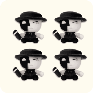 Artful Plush Die of Death 4PCS