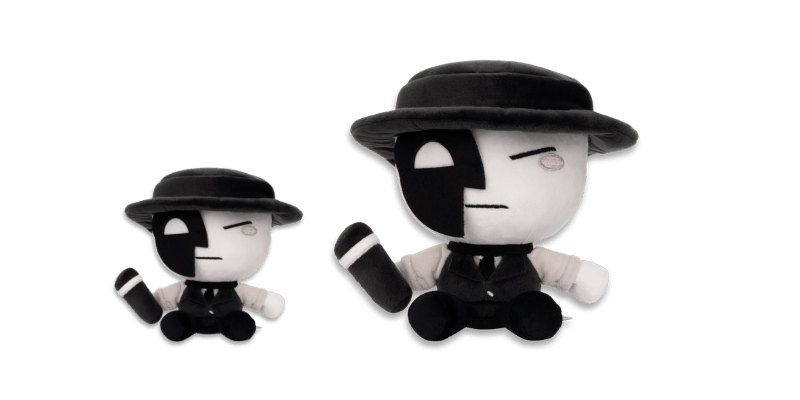 Artful Plush Die of Death Merch